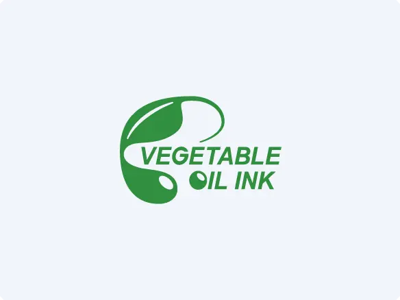 VEGETABLE OIL INK認証ロゴ